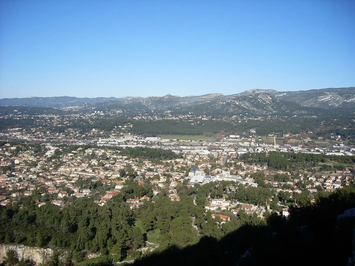 Vue de La Penne-sur-Huveaune